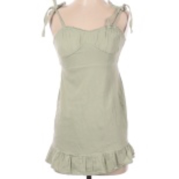 Tie Strap Mini Dress - Picture 1 of 5